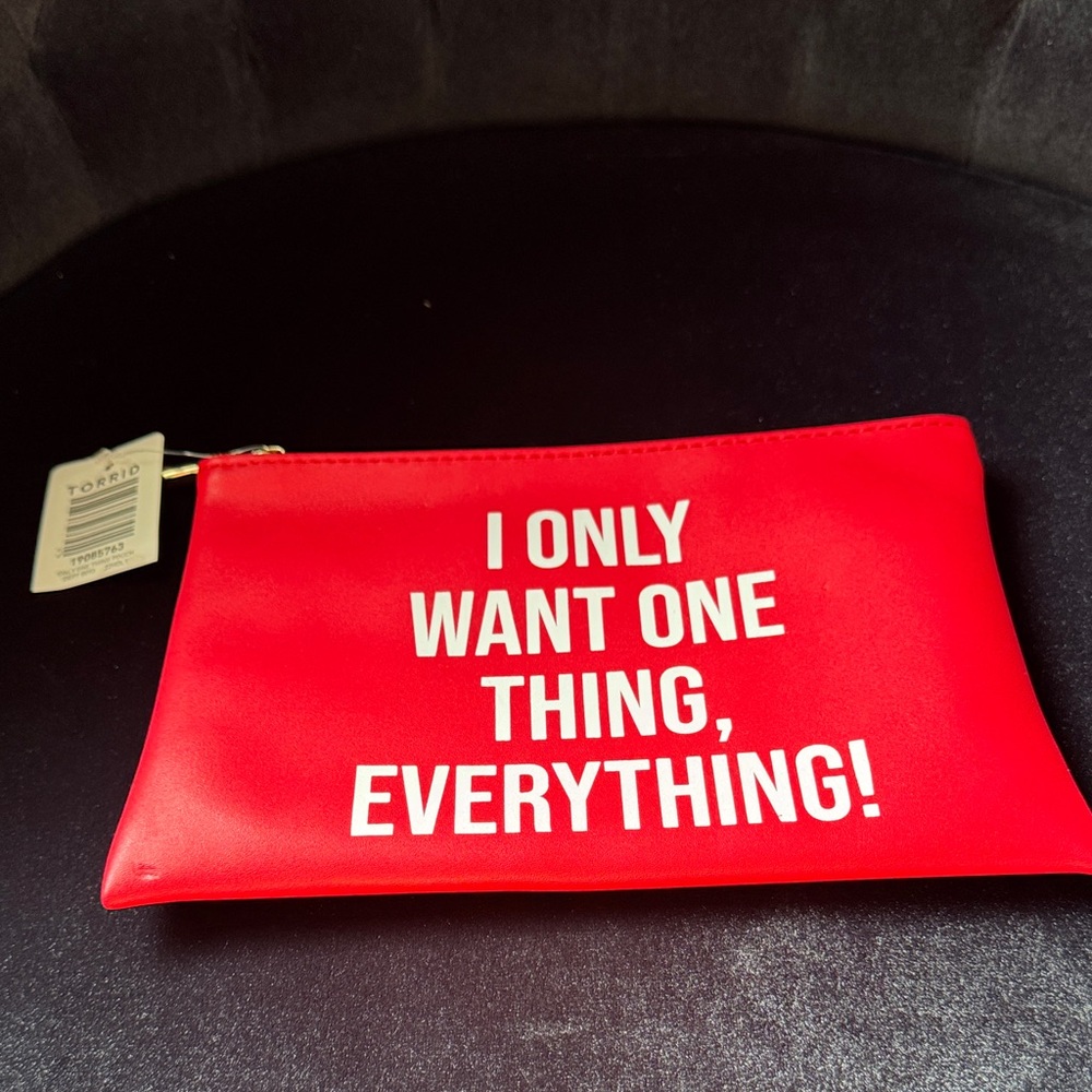 Torrid Red Pouch